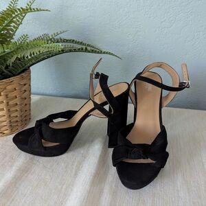 NWT Mossimo Black Women's Platform Heels